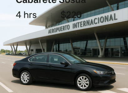 Santo Domingo International airport las America AILA to cabarete Sosua 4 hrs $220 (Pay later)
